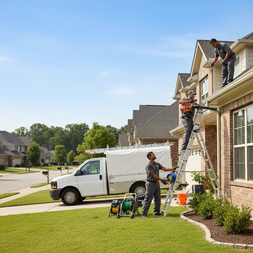 Home Gutter Service in Pleasantville, OH near me